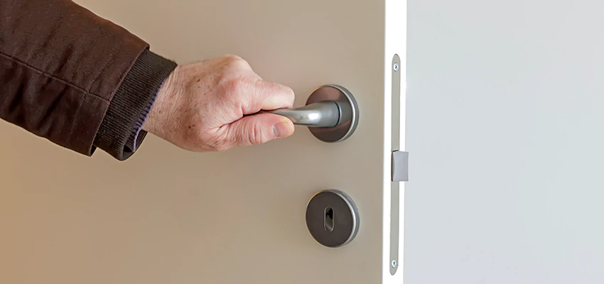 Restroom Locks Privacy Bolt Installation in Winton, California
